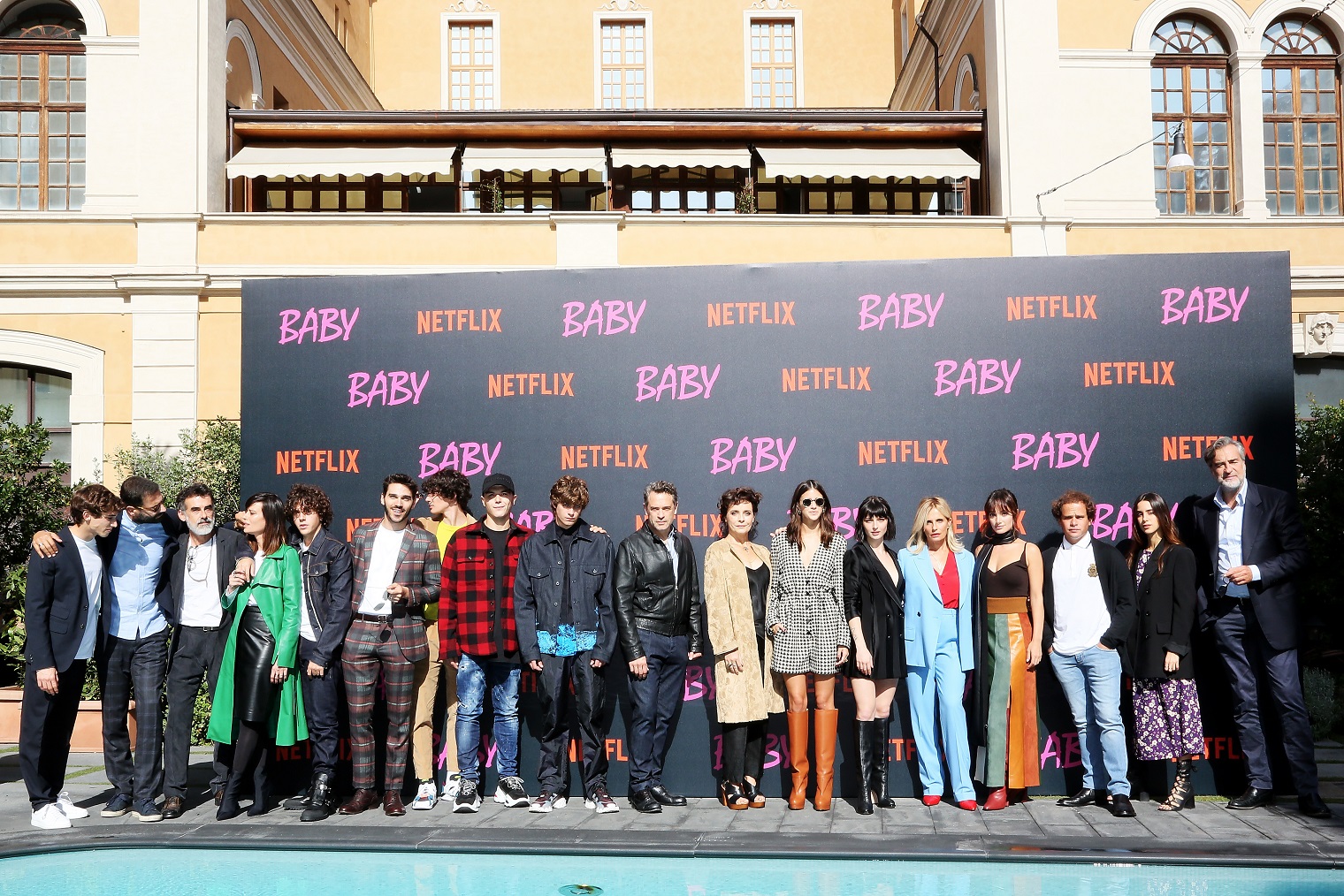 BABY 2 Premiere Denise Capezza attrice netflix natalia getty images red carpet presentazione cast